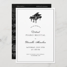 Invitación virtual al clásico Piano Blanco