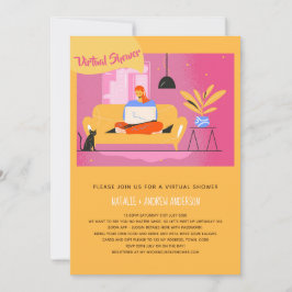 Invitación virtual Bebé o Ducha nupcial, cumpleaño