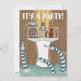 Invitación Visitando el estanque de los Piptrixones