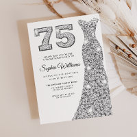 Vistazo con manto de diamantes Mujeres 75 cumpleañ