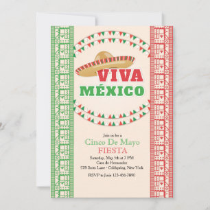Invitación Viva México