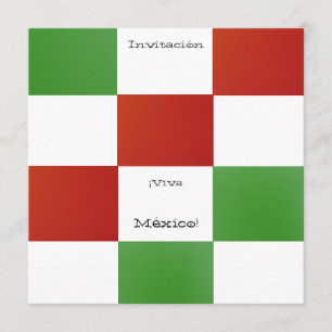 Invitación - ¡Viva México! - Fiesta de cumpleaños