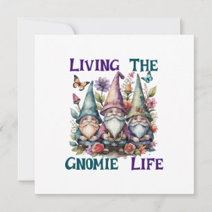 Invitación Viviendo La Vida De Gnome
