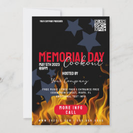 Invitación Volantes Patrióticos para Evento del Día de los Ca