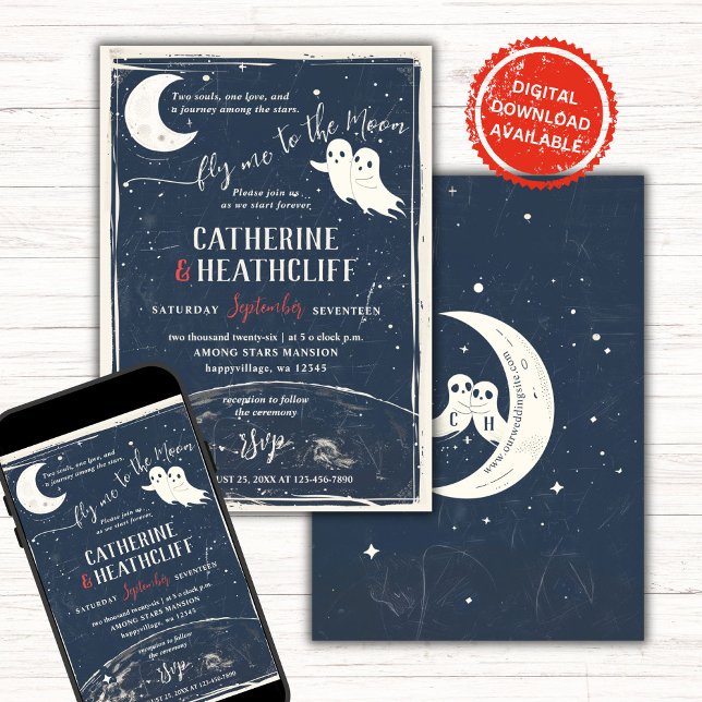 Invitación Volar a mí a la Boda de los fantasmas de almádena  (Subido por el creador)