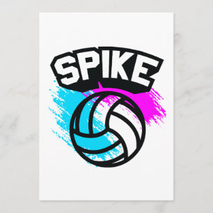 Invitación Voleibol Spike