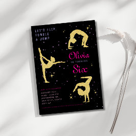 Invitación Voltear el tambor y saltar la fiesta de cumpleaños