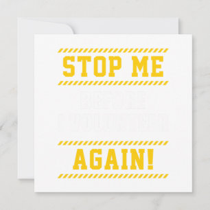 Invitación Voluntarios voluntarios de la organización benéfic