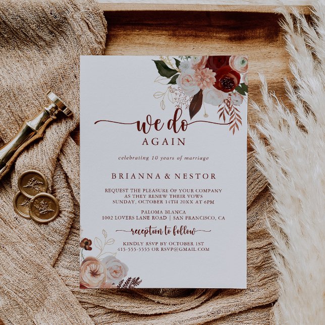 Invitación Volvemos a hacer la renovación del voto floral rús (Subido por el creador)