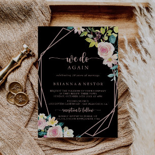 Invitación Volvemos a Subió Renovación De La Vez De La Flora