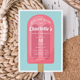 Invitación Volver a aparecer | Niños de verano de Popsicle Fi