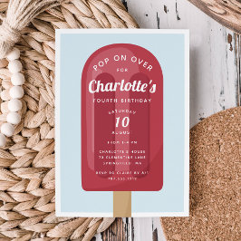 Invitación Volver a aparecer | Niños de verano de Popsicle Fi