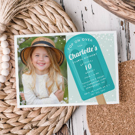 Invitación Volver a aparecer | Niños de verano de Popsicle Fi