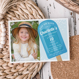 Invitación Volver a aparecer | Niños de verano de Popsicle Fi