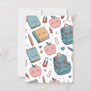 Invitación Volver a la escuela