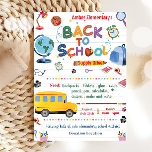 Invitación Volver al Fiesta escolar