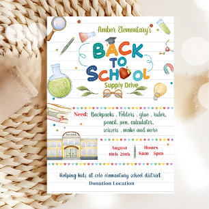 Invitación Volver al Fiesta escolar
