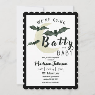 Invitación Volverse Loco por el Bebe de Otoño Baby Shower de 