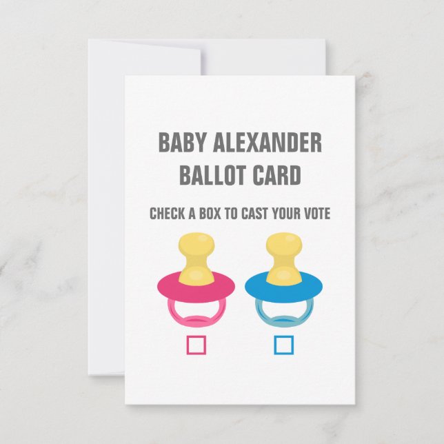 INVITACIÓN VOTACIÓN DE REVELACIÓN DEL PACIFICADOR (Anverso)