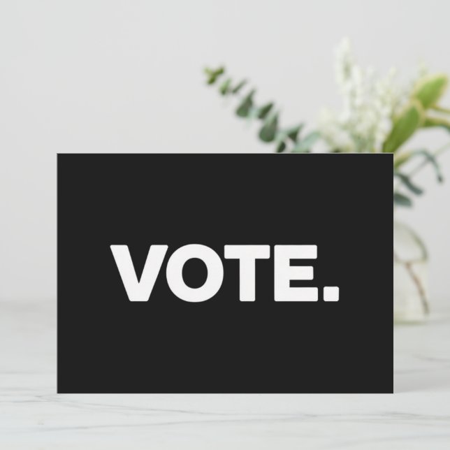 Invitación Votación Elección 2024 Dotación (Anverso de pie)
