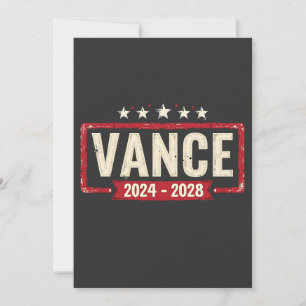 Invitación Votación presidencial de Jd Vance Trump 2028