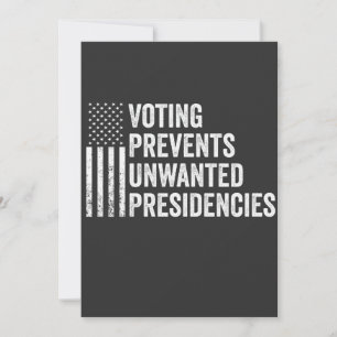 Invitación Votar impide a las presidencias no deseadas en Est