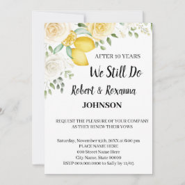 Invitación Votos a favor de la renovación del aniversario de 