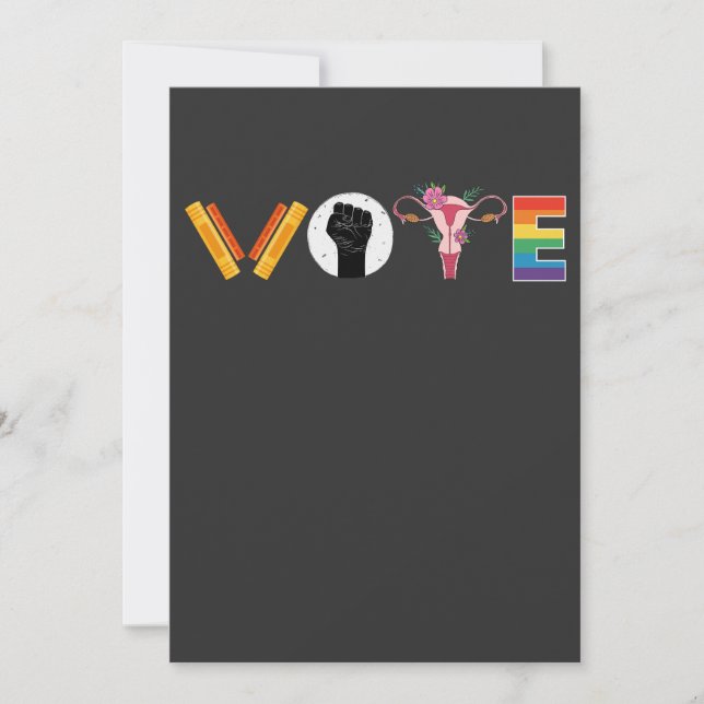 Invitación VOTOS Libros Uterus Apoyo LGBT (Anverso)