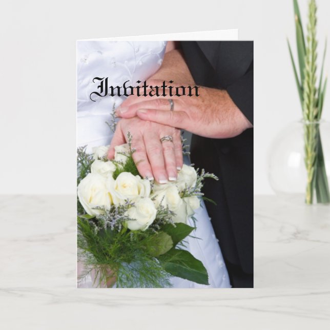 Invitación Vow Renewel Invitation (Anverso)