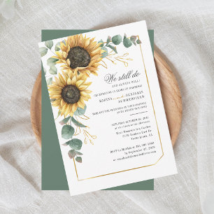 Invitación Vow Renovación Eucalyptus Boda Geométrica de Giras
