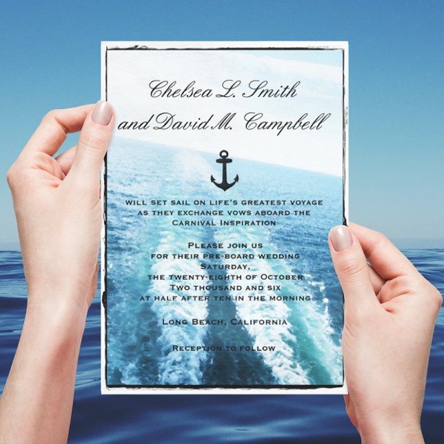 Invitación ©Voyage of Love/Cruise Ship/Destination Wedding (Subido por el creador)