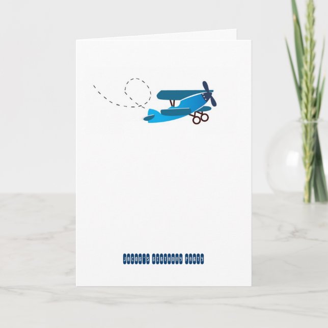 Invitación Vuelos de la suposición (Anverso)