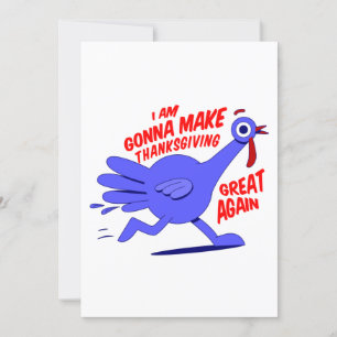 Invitación vuelve a hacer que el día de acción de gracias sea