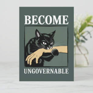 Invitación Vuelve Ingobernable Regalo Divertido de Anarquía A