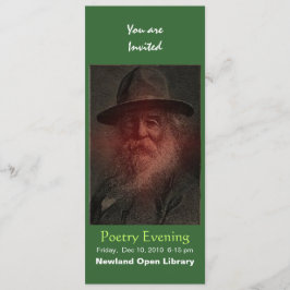 Invitación Walt Whitman