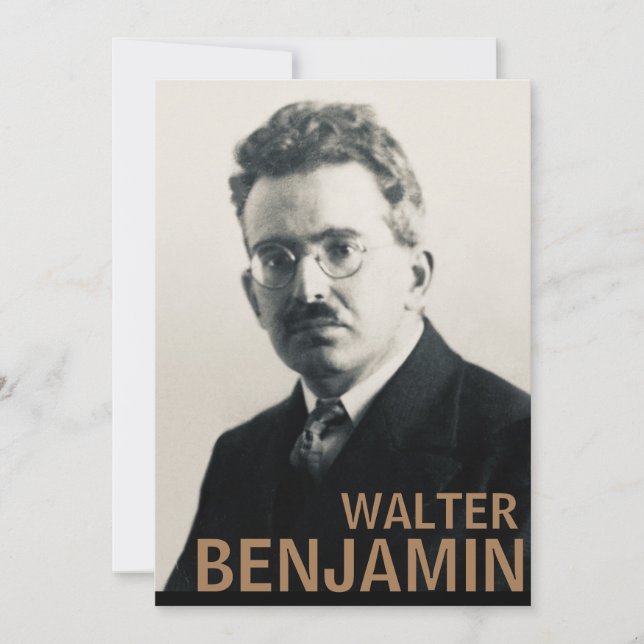 Invitación Walter Benjamin (Anverso)