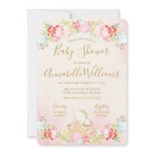 Watercolor Baby Fairy Baby Shower