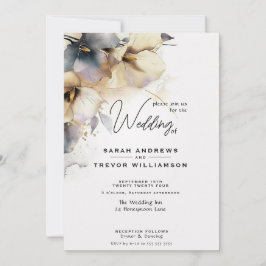 Invitación Watercolor Boho Calla Lily Floral