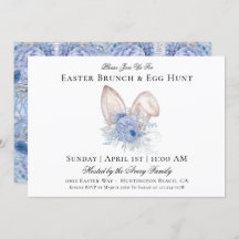 Watercolor Easter Brunch Egg Hunt