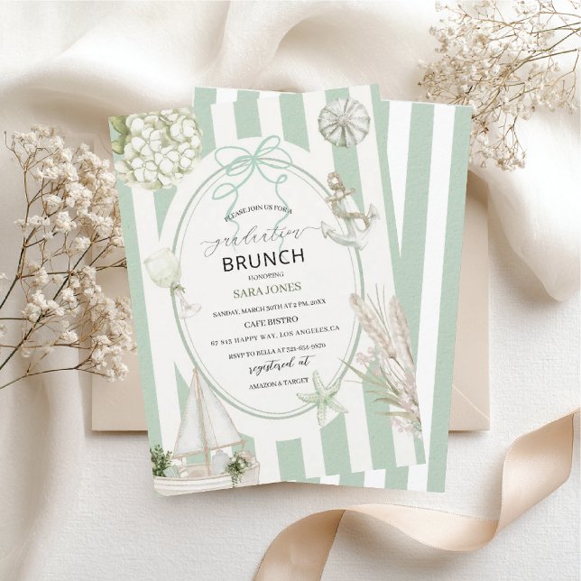 Invitación Watercolor Elegant Wildflowers graduatioInvitation (Subido por el creador)