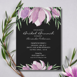 Invitación Watercolor Floral Magnolia Bridal Shower