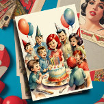 Invitación Watercolor Funny Comic Birthday Scene<br><div class="desc">Artículos con temática de cumpleaños diseñados por Umua. Impreso y enviado por Zazzle o sus socios.</div>