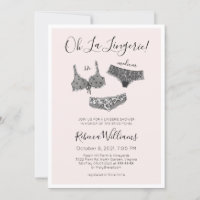 Watercolor Lingerie Shower Bridal Shower