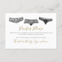 Watercolor Lingerie Shower Game Shower