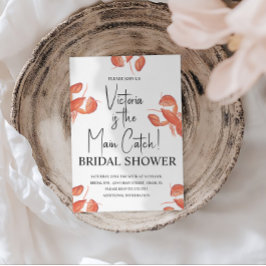 Invitación Watercolor Main Catch Lobster Bridal Shower