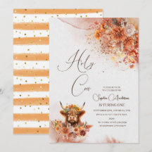 Watercolor Rust Highland Cow SE ESTÁ VOLVIENDO UNO