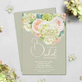 Invitación Watercolor Spring Floral Bridal Shower