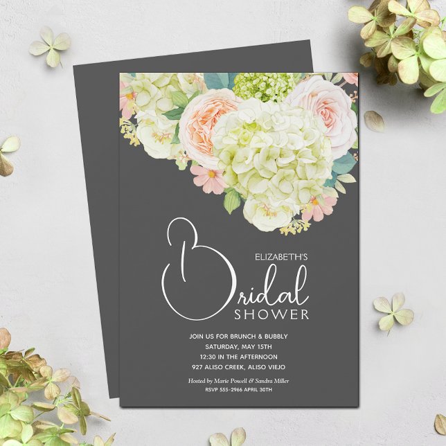 Invitación Watercolor Spring Floral Bridal Shower (Subido por el creador)