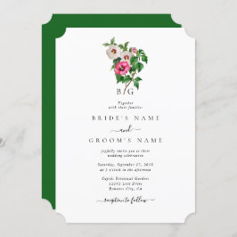 Invitación Watercolor Tropical Hibiscus Summer Boda