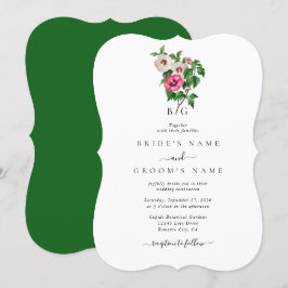 Invitación Watercolor Tropical Hibiscus Summer Boda